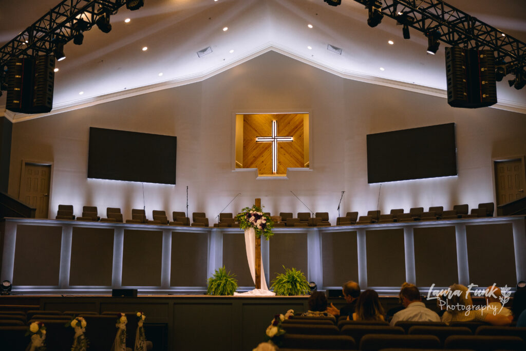 wedding ceremony stage